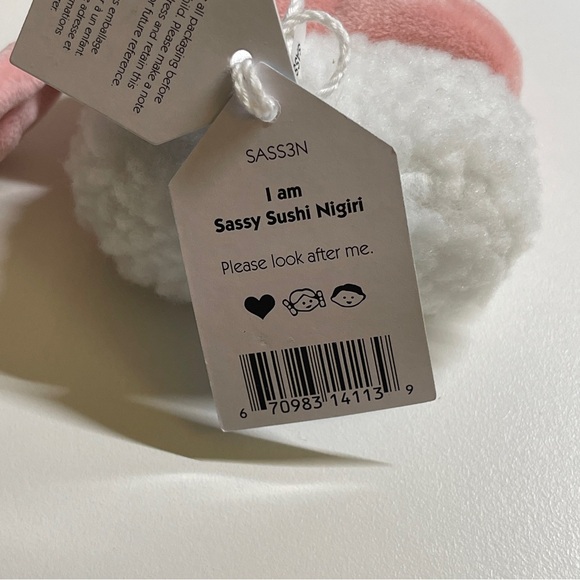 BNWT Jellycat sassy sushi nigiri 3” - Picture 4 of 6
